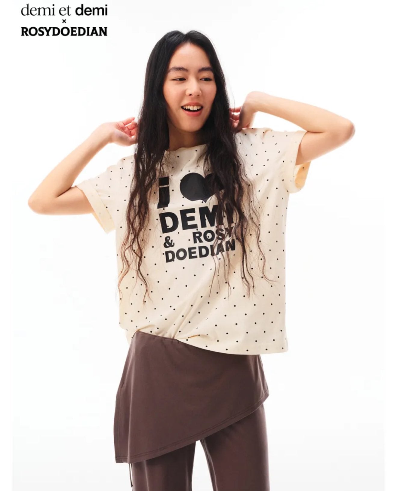[PRE-ORDER] Demi et Demi x Zhao Lusi Fashion Top | ROSYDOEDIAN Exclusive