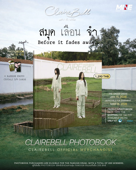 [PRE-ORDER] ClaireBell Official Photobook – Fansign Edition