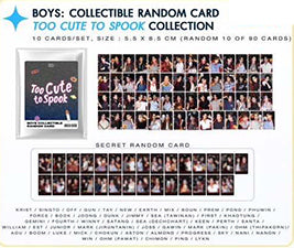 [Pre-Order] GMMTV FANIVAL: "Too Cute To Spook Collection" - BOYS Collectible Random Card