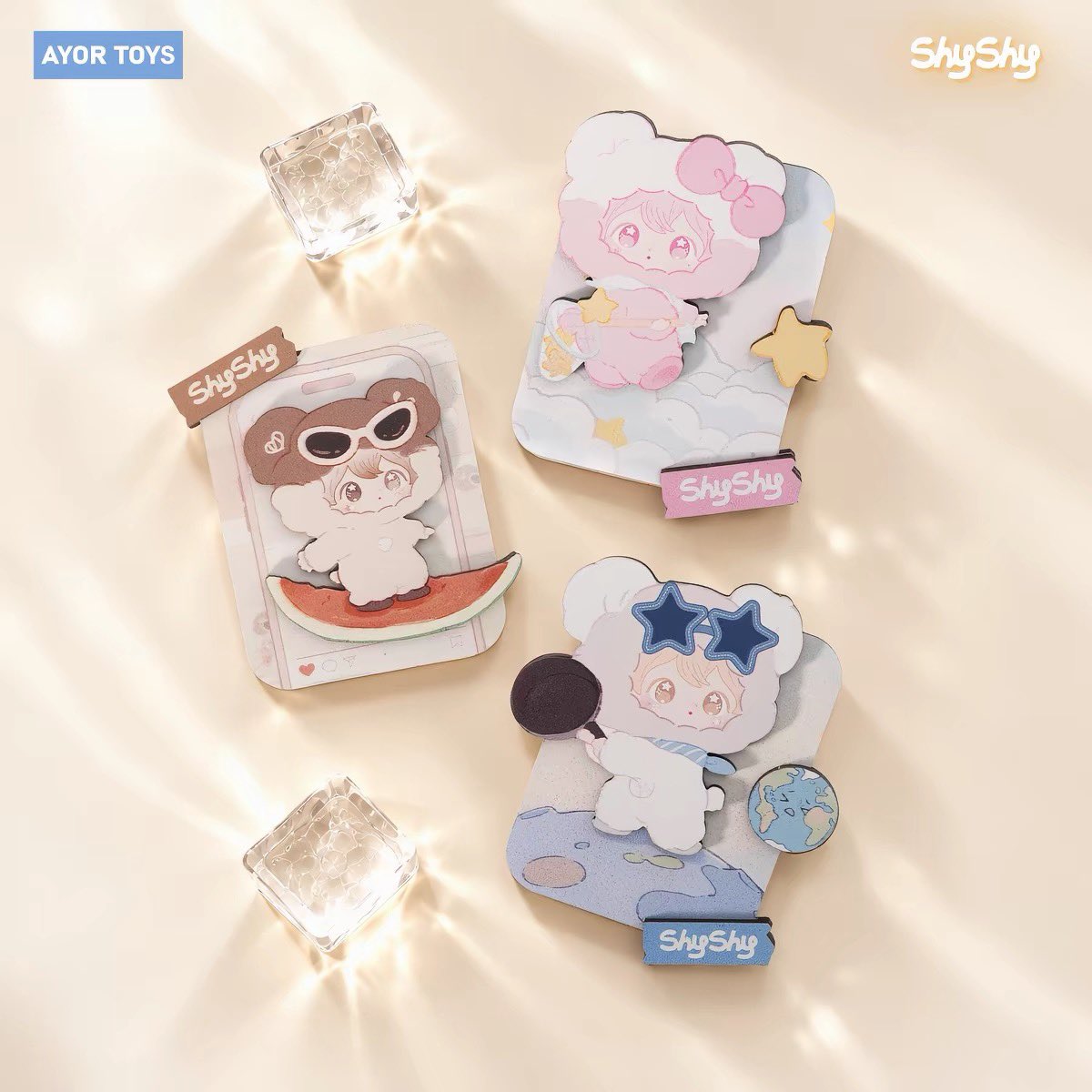 [PRE-ORDER] AYOR TOYS ShyShy × Tian Xuning | Blind Boxes, Magnets & Card Binders