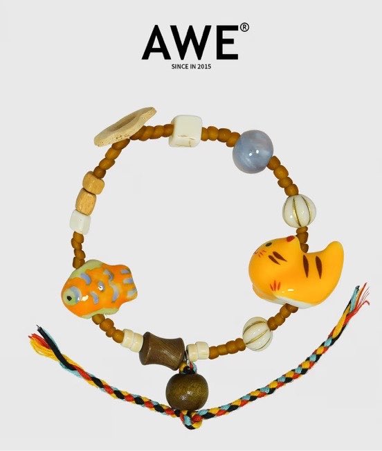[PRE-ORDER] Orange Cat Bracelet – Lv Sitong Concert Version | AWE Official Style