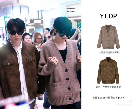 [PRE-ORDER] ✨ Huang Xing  “YLDP ” Knitted Sweater | Actor’s Personal Accessory ✨