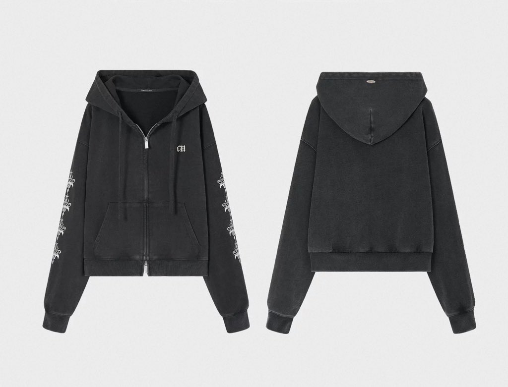 [PRE-ORDER] CM Brand Zip-Front Hoodie – Limited Edition Xing Qiu & Huang Xing Merchandise