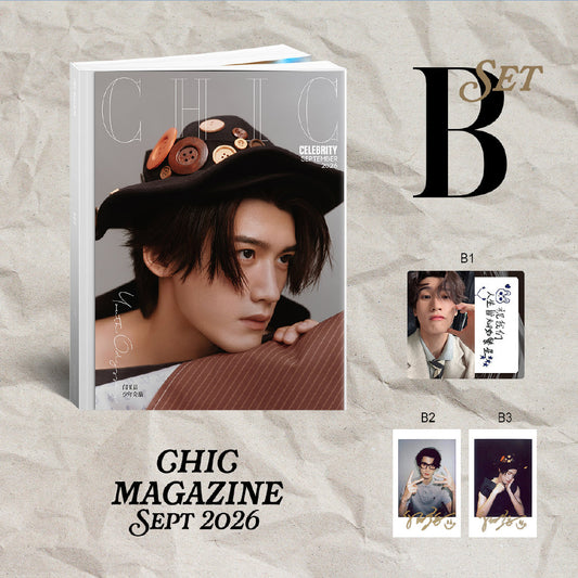 [PRE-ORDER] CHIC Celebrity Magazine September 2026 Yan Yuchen Cover
