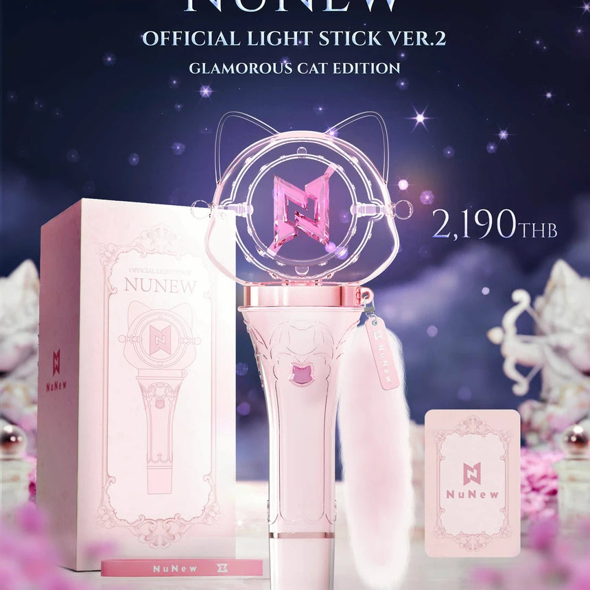 [PRE-ORDER] NuNew Official Lightstick V.2 – Glamorous Cat Edition | DMD Official Merchandise
