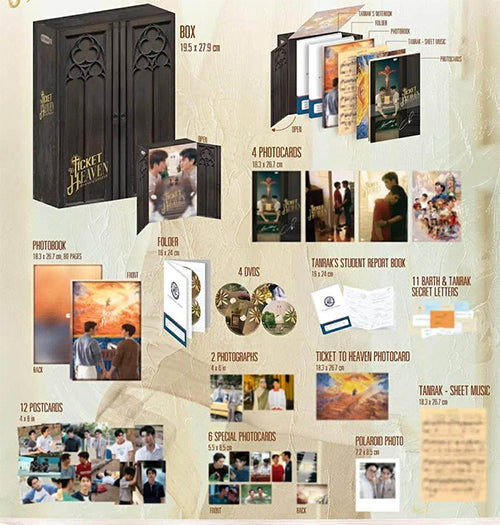 [PRE-ORDER] Ticket To Heaven Official DVD Boxset (UNCUT Version)
