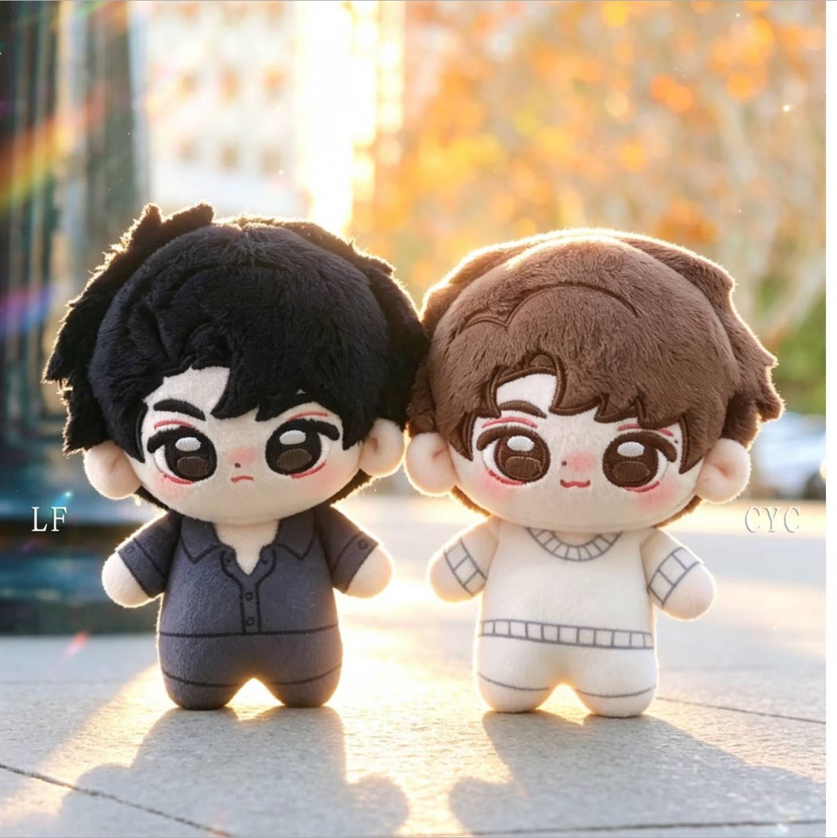 [PRE-ORDER] Double Helix Official Plush Doll Collection | Ayden Sng & Lyu Sitong (RESTOCK)