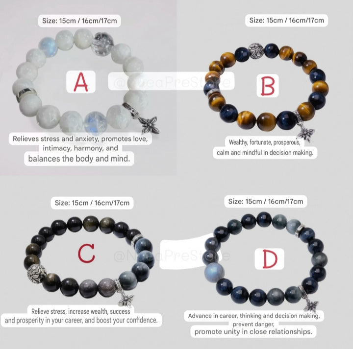 [PRE-ORDER] ✨ KipukaQiu “YLDP Stone Bracelet” | Actor’s Personal Accessory ✨
