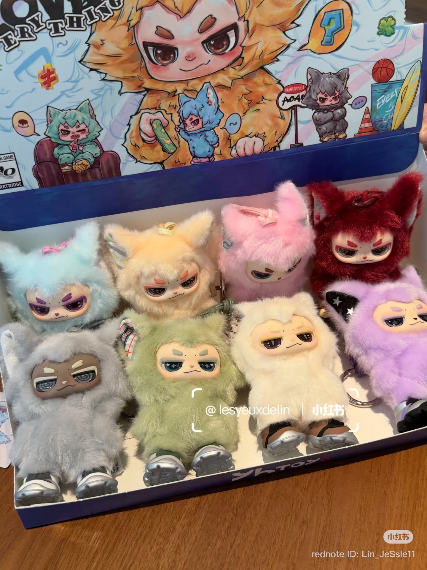 [PRE-ORDER] Wang Yibo Official Xiao Ao Mystery Box & Plush Keychains