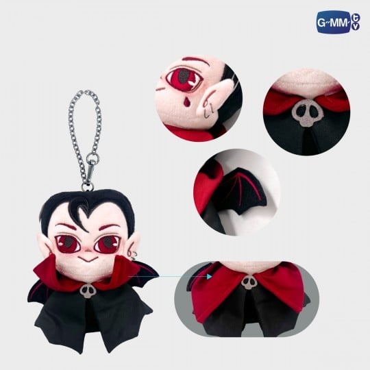 [PRE-ORDER] GMMTV REMIL VAMPIRE DOLL KEYCHAIN | REVAMP THE UNDEAD STORY