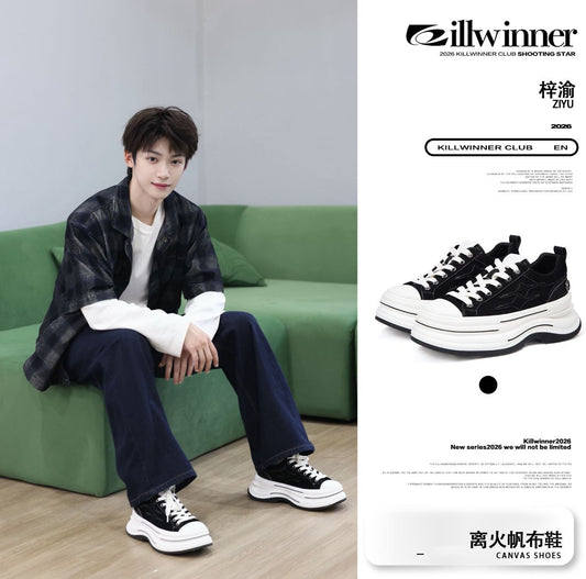 [PRE-ORDER] KILLWINNER Platform Shoes – Ziyu Inspired Height Boost Sneakers