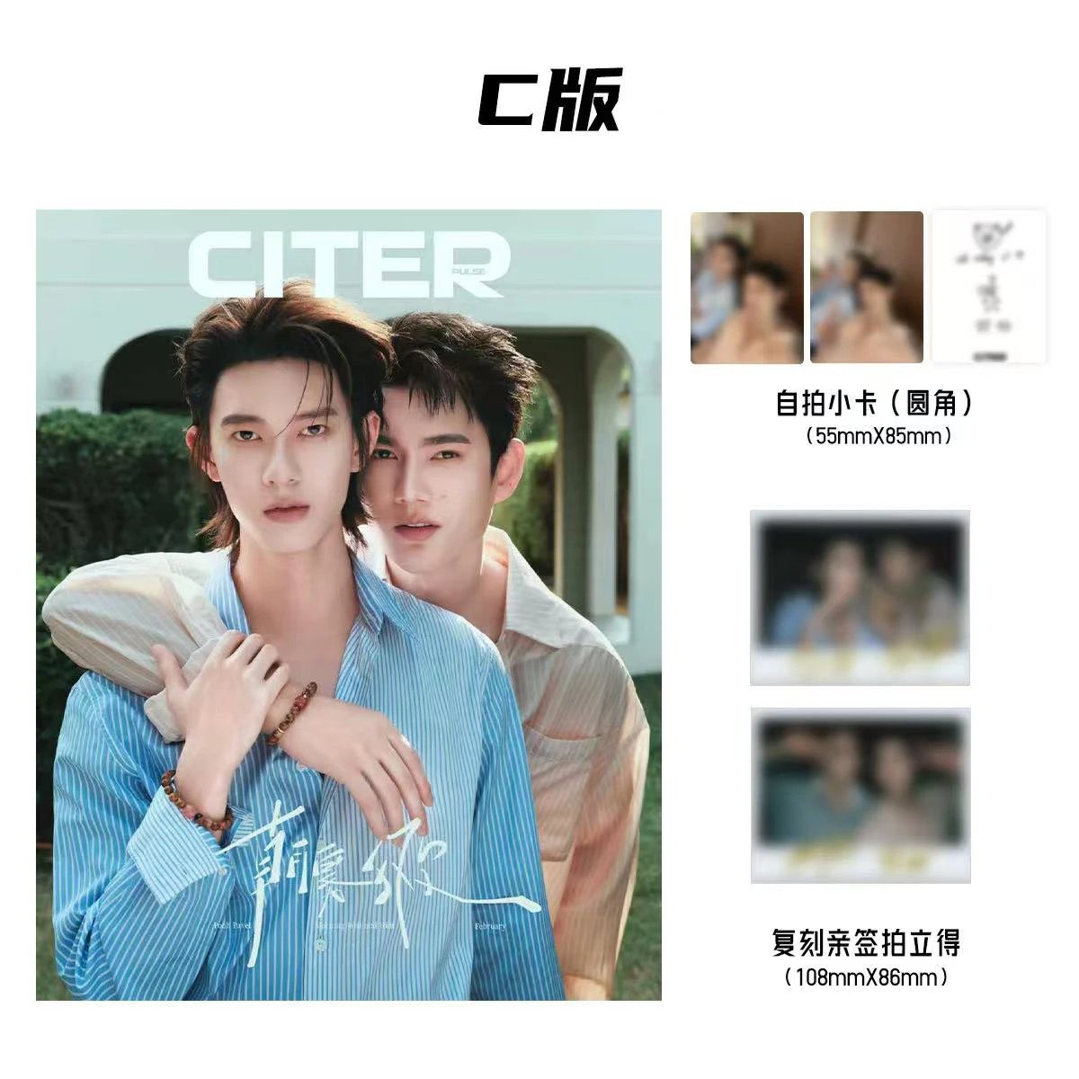 [PRE-ORDER] CITER x PoohPavel Magazine Set A–D | Selfie Cards & Photocards Collector Edition