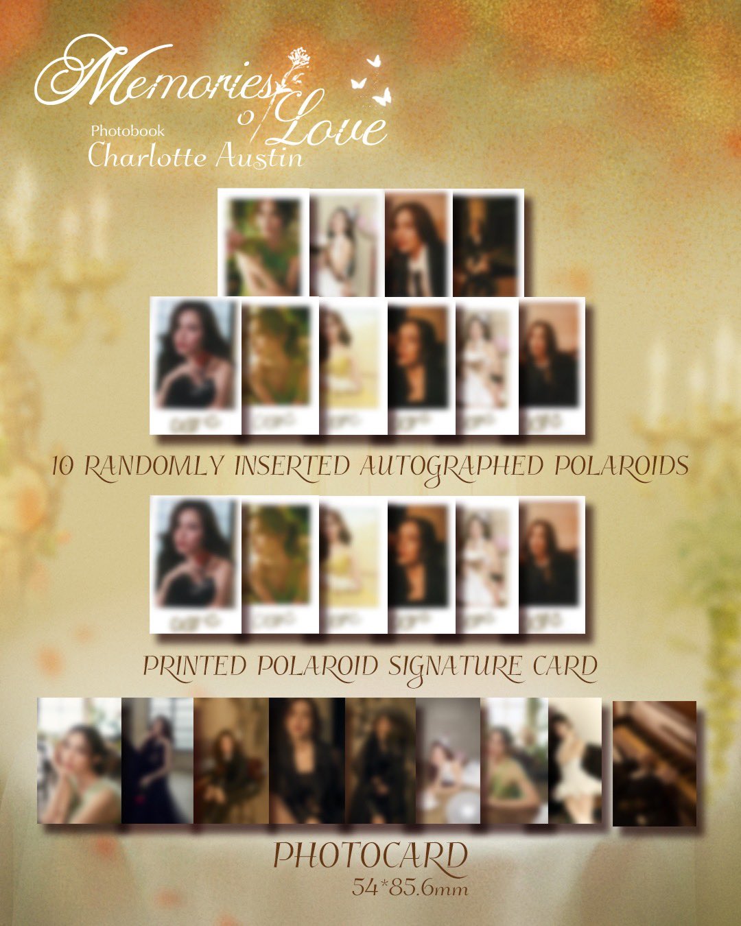 [PRE-ORDER] Photobook : Memories Melody - Charlotte Austin