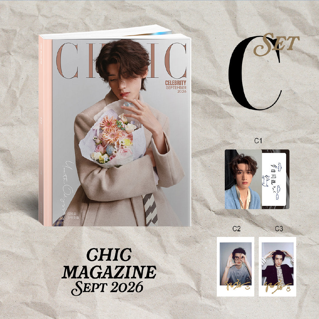 [PRE-ORDER] CHIC Celebrity Magazine September 2026 Yan Yuchen Cover